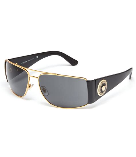 versace gold mirror sunglasses men|unisex Versace glasses.